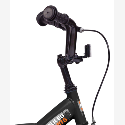 B�rnecykel Bikefun "No Rules" 18 tommer med fodbremse - sort