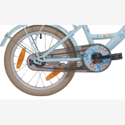 B�rnecykel 16" Bikefun Flower Fun, med fodbremse - bl�