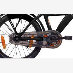 B�rnecykel Bikefun No Rules 16 tommer med fodbremse - matsort