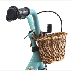 B�rnecykel Bikefun Girly 18 tommer - med kurv og fodbremse - bl�