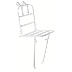 Front bagageb�rer Transport Steco - hvid