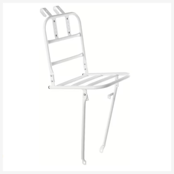 Front bagageb�rer Transport Steco - hvid