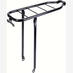 Bagageb�rer 28" Tour til klassisk / retro cykel - blank sort
