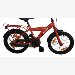 B�rnecykel Bikefun Boost 16 tommer med fodbremse - r�d