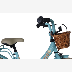 B�rnecykel Bikefun Girly 16 tommer - med kurv og fodbremse - bl�