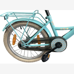B�rnecykel Bikefun Girly 18 tommer - med kurv og fodbremse - bl�
