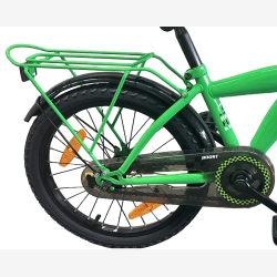 B�rnecykel Bikefun Boost 18 tommer med fodbremse - gr�n