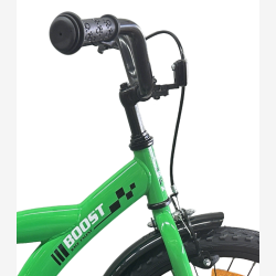 B�rnecykel Bikefun Boost 18 tommer med fodbremse - gr�n