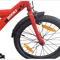 B�rnecykel Bikefun Boost 18 tommer med fodbremse - r�d