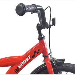 B�rnecykel Bikefun Boost 18 tommer med fodbremse - r�d