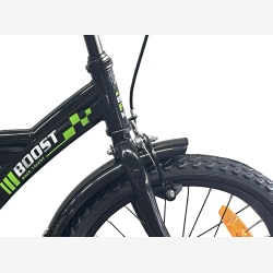 B�rnecykel Bikefun Boost 18 tommer med fodbremse - sort