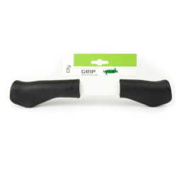 Widek ergonomisk styrgrebs�t City Ergo 90/120mm sort