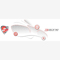 Selle Bassano Volare 3-zone ELM sadel, uni, sort