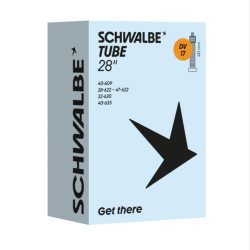 Schwalbe slange DV17 28 tommer 28/47-622/635 hv 40mm