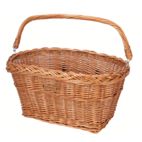 Wicker cykelkurv Basil Davos - 46x29x22 cm - natural