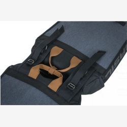 Dobbelt cykeltaske Basil Miles 34 liter 34 x 19 x 43 cm - sort/gr�