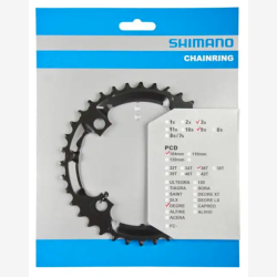 Klinge 36T Shimano Deore FC-M590 - sort