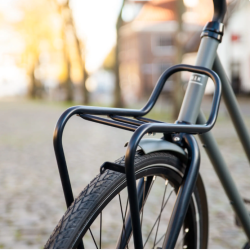 Frontlad / frontbagageb�rer 28" Steco Flow - mat sort