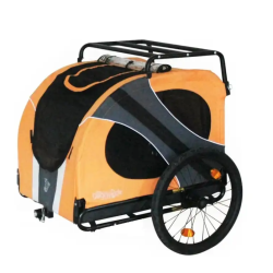 DoggyRide Novel15 hundetrailer orange - max. belasting 50 kg