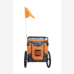 DoggyRide Novel15 hundetrailer orange - max. belasting 50 kg