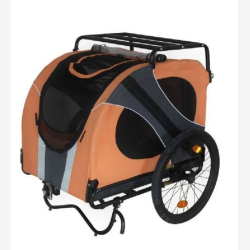 DoggyRide Novel15 hundetrailer orange - max. belasting 50 kg