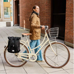 Weathergoods Sweden City Bikepack � 2-i-1 Cykeltaske &amp; Rygs�k (18L) - sort
