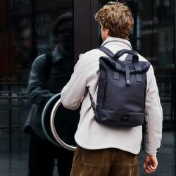 Weathergoods Sweden City Bikepack � 2-i-1 Cykeltaske &amp; Rygs�k (18L) - bl�