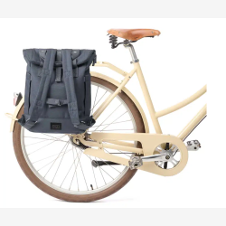 Weathergoods Sweden City Bikepack � 2-i-1 Cykeltaske &amp; Rygs�k (18L) - bl�