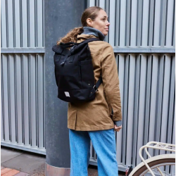 Weathergoods Sweden City Bikepack � 2-i-1 Cykeltaske &amp; Rygs�k (18L) - sort