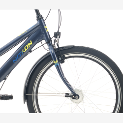 NOXON "Rocket ND" 24" juniorcykel med 3 gear, fril�b � m�rkebl�