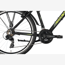 NOXON "Sweeper FG ND" 26" ATB juniorcykel 21 gear - mat sort