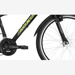NOXON "Sweeper FG ND" 26" ATB juniorcykel 21 gear - mat sort