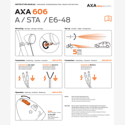 Axa forlygte 606 15 Lux dynamo Steady Auto m�rk krom