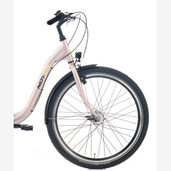26" NOXON Breeze ND pigecykel / junior ATB, 7-gear - beige gr�