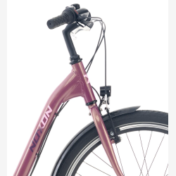 26" NOXON Breeze ND pigecykel / junior ATB, 3-gear, fodbremse - gammel rosa
