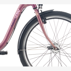 26" NOXON Breeze ND pigecykel / junior ATB, 3-gear, fodbremse - gammel rosa