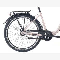 26" NOXON Breeze ND pigecykel � 3-gear fril�b - beige gr�