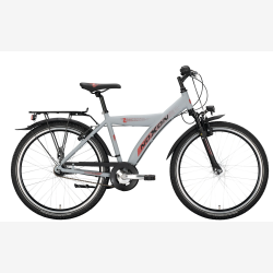 26" juniorcykel NOXON Sweeper FG ND � 7-gear, med fodbremse - gr�