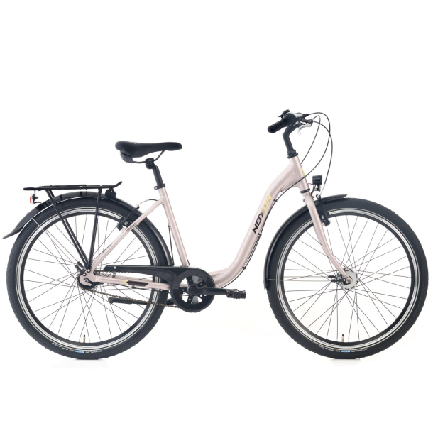 26" pigecykel NOXON Breeze ND � udvendige 8-gear, beigegr�
