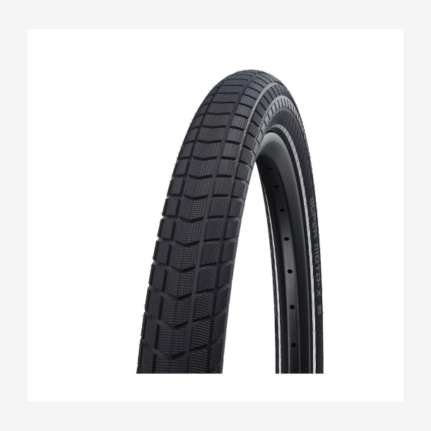 SCHWALBE d�k "Motion Super Moto-X" 55-406 (20" x 2,15) GreenGuard, sort med reflex