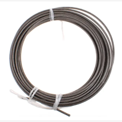 Elvedes gearyderkabel SIS flettet � titanium, 10 meter