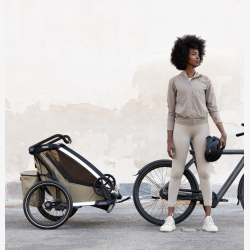 THULE cykeltrailer Chariot Cross 2 single - Dark Slate