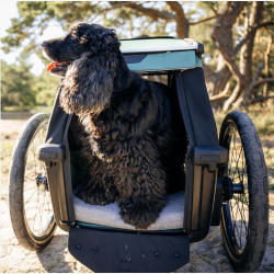 Thule Bexey L � komfortabel hundetrailer - diset gr�n
