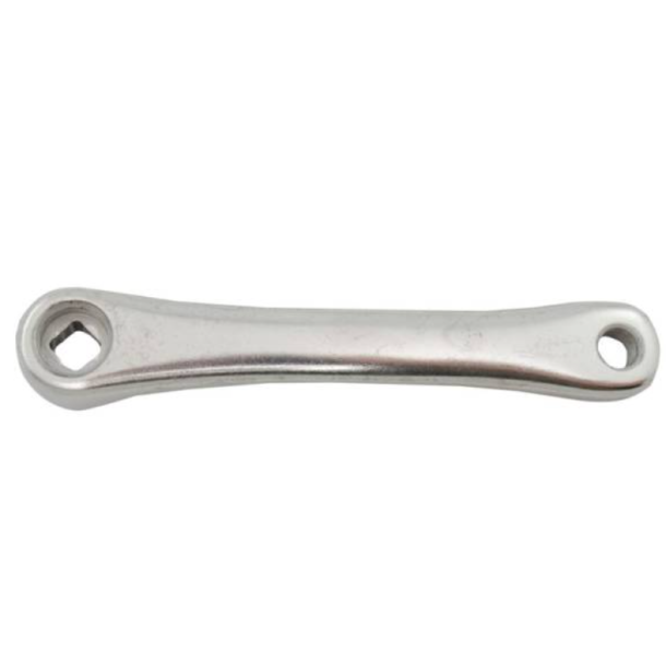 Dotek krank venstre 170mm aluminium s�lv