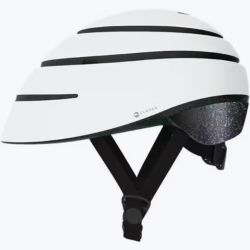 Closca foldbar cykelhjelm Loop reflekterende hvid M 56-59 cm