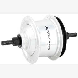 Bagnav 8 gear Shimano Alfine SG-S7001 til skivebremse - 36 huller - sort