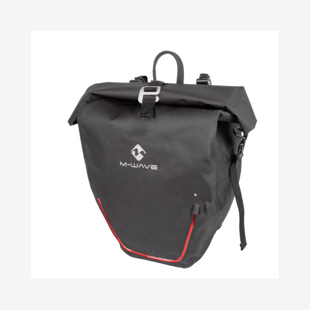 M-WAVE enkelt taske "Downtown Ridebag Evident" - sort