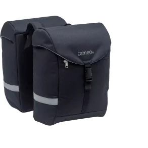 Cameo cykeltaske dobbelt Sport bag sort 28L