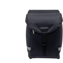 Cameo cykeltaske dobbelt Sport bag sort 28L