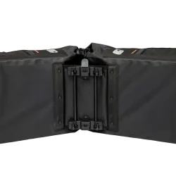 New Looxs cykeltaske dobbelt Varo vandtt sort Racktime 40 L